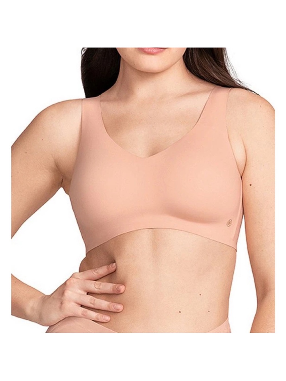 Honeylove V-Neck Bra - Rose Tan - 2X